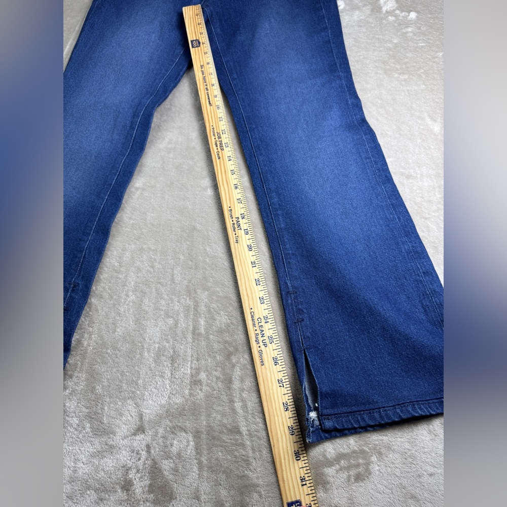 Free People We The Free Jeans Size 29 Slim Flare Stillwater Low-Rise Medium Wash - Picture 13 of 16